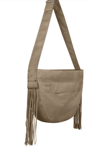 Fringe Cuddle Dog Carrier with Summer Liner in Fawn